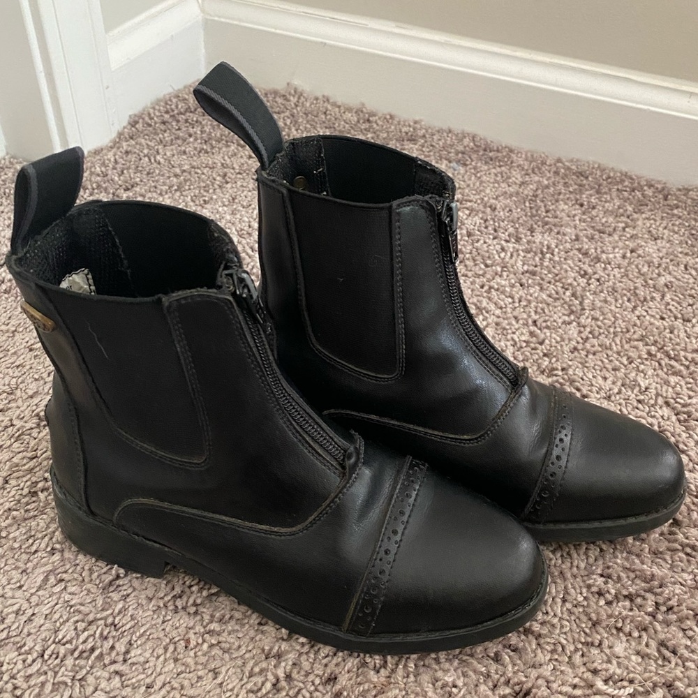 Kids horseback riding boots sz 13